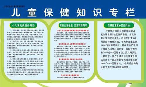 兒童保健知識